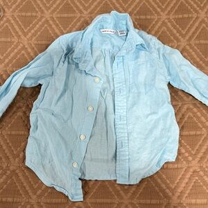 Janie and Jack Sky Blue Shirt